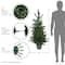 4ft. Pre-Lit Potted Real Touch™ Grande Spruce Artificial Christmas Tree, Clear Lights
